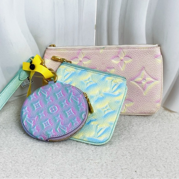 Louis Vuitton Handbags - Louis Vuitton Trio Wrist Pouch in Monogram Multicolor